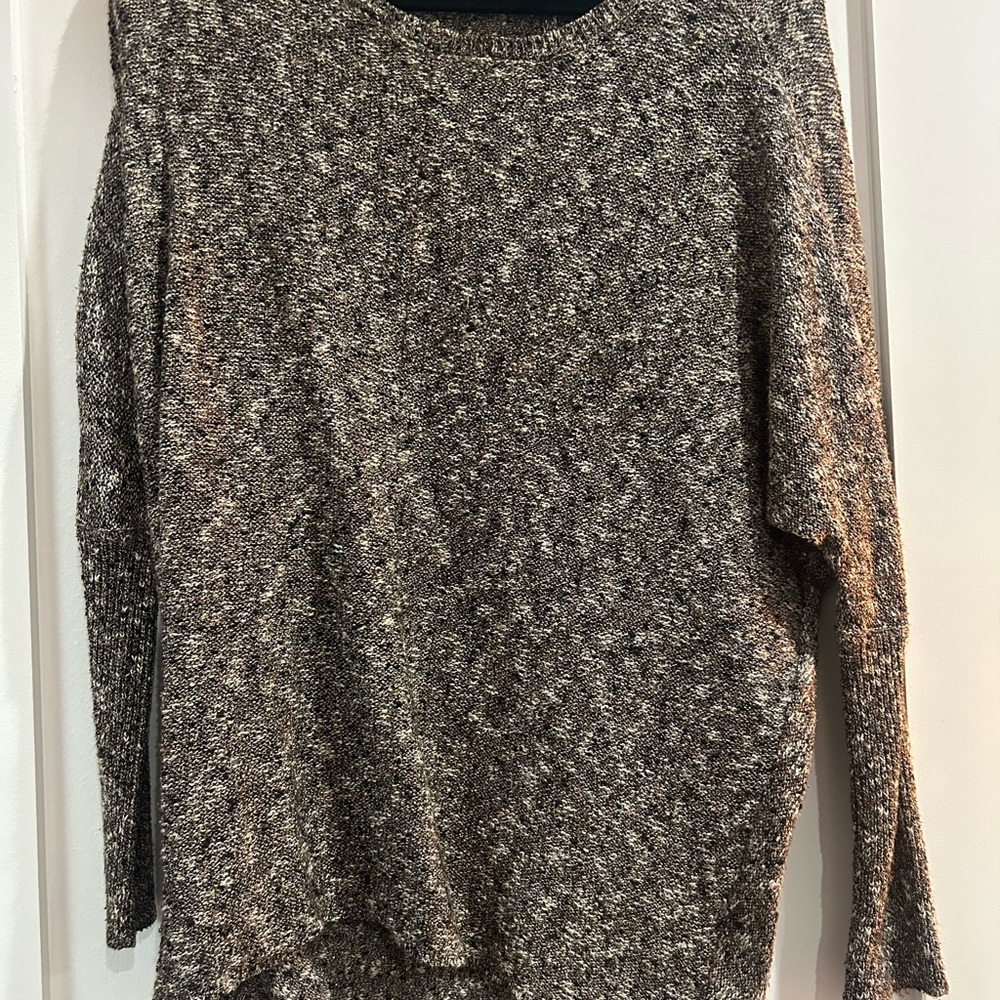 Bar III Black and White Knit Sweater
